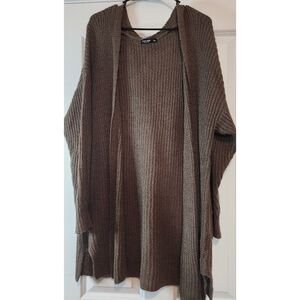 Brown long Cardigan